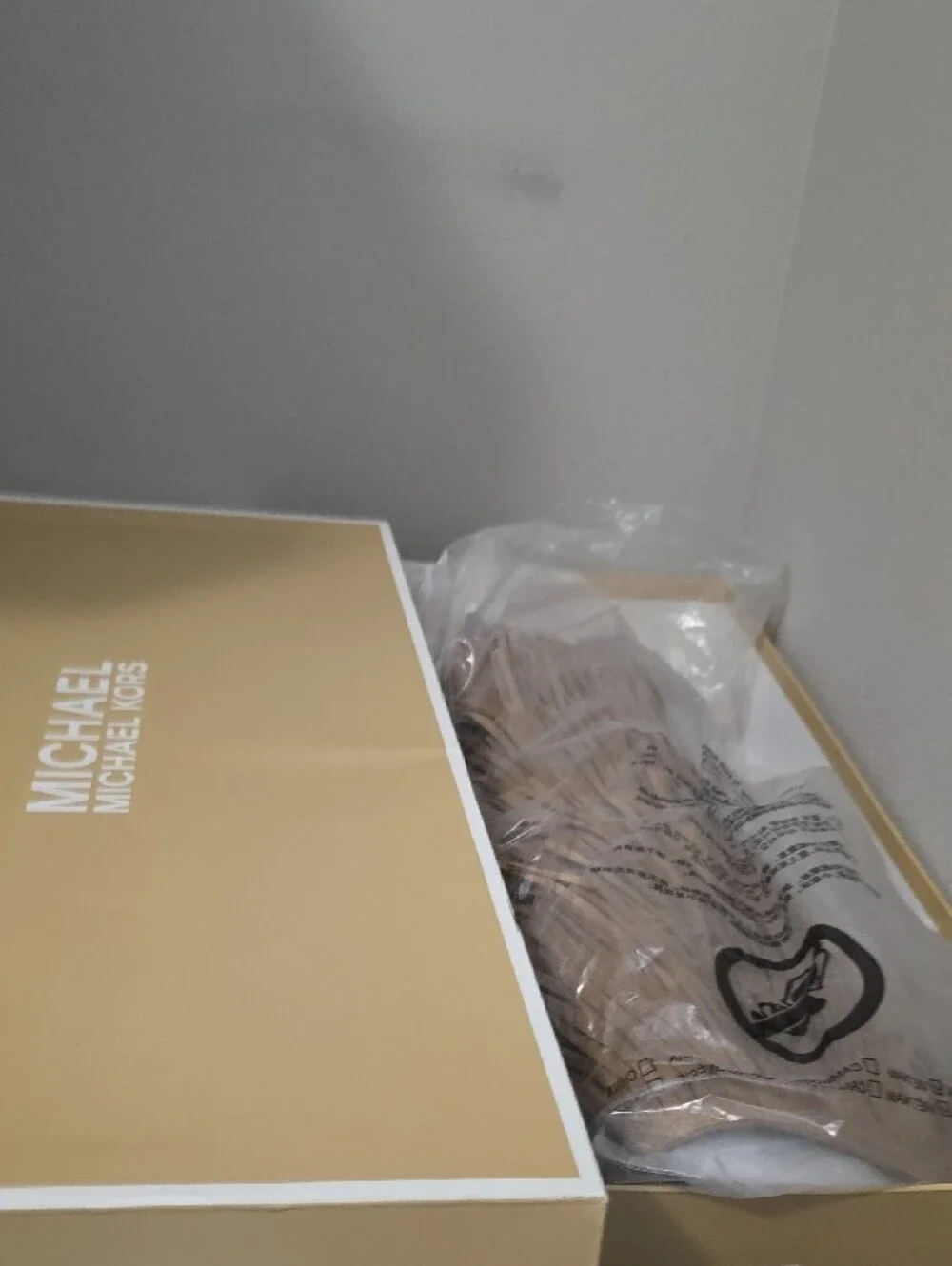 Michael Kors Tan Suede Over-the-Knee Fringe Boots Size 8M